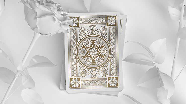 Dondorf (White Gold) Playing Cards by by Daniel Schneider image 1
