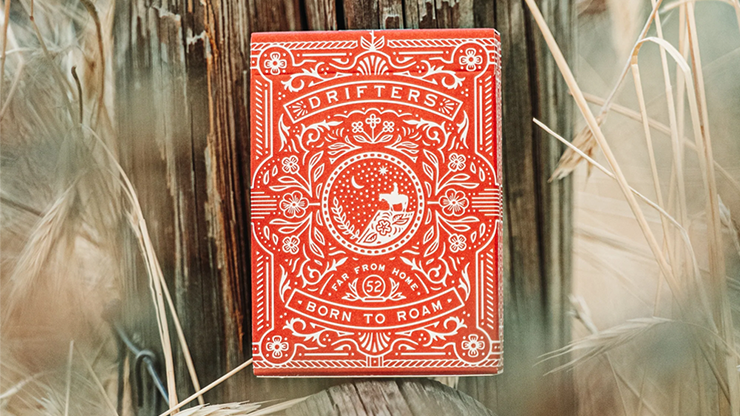 Drifters (Red) Playing Cards by Dan & Dave image 0