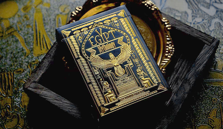 Egypt Mythology: Premium Edition (Basalt) Playing Cards by F.C. Designs image 0