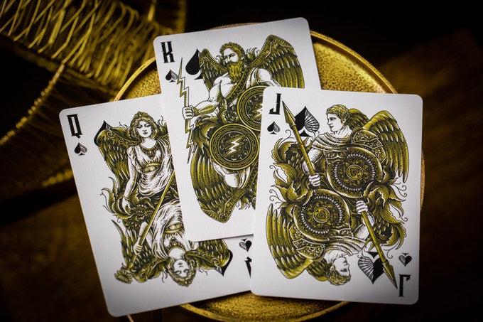 ZEUS (Gold) Playing Cards by Chamber of Wonder image 4