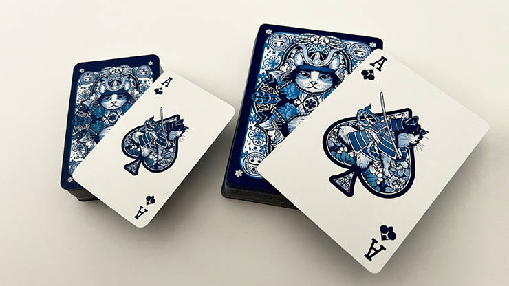 Neko Samurai (Blue) Playing Cards by Neversleep image 2