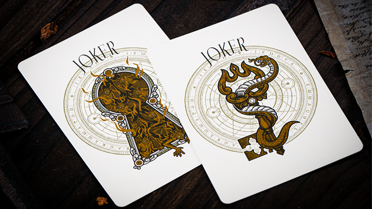 Keys of Solomon: Golden Grimoire by Riffle Shuffle image 1