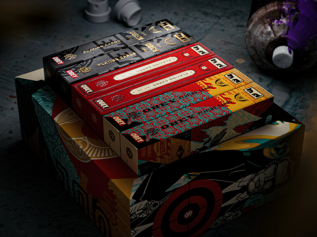OBEY (Collector's Box Set) Playing Cards by Theory11 image 0