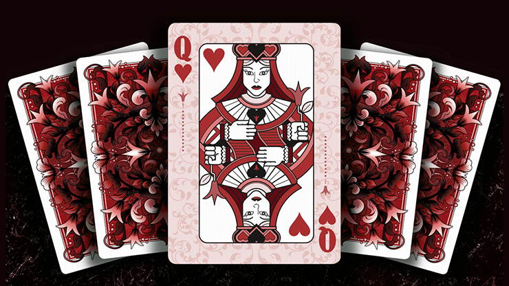 Tulip: Grand Crimson Red (Gilded) by Dutch Card House image 4