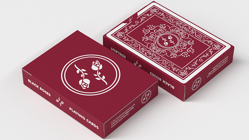Black Roses (Edelrot) Playing Cards by Daniel Schneider image 0
