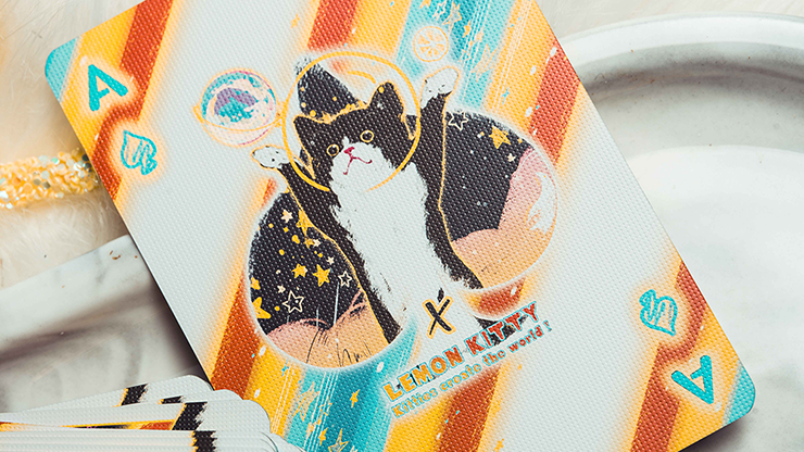 Space Cat V2 (Collector's Box Set) Playing Cards by King Star image 2