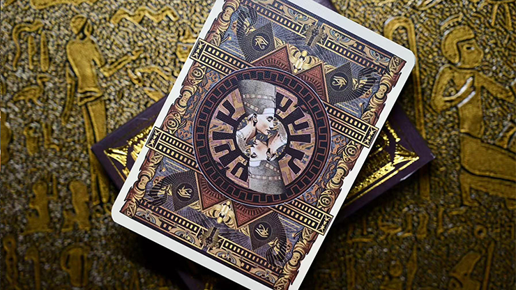Egypt Mythology: Premium Edition (Basalt) Playing Cards by F.C. Designs image 4