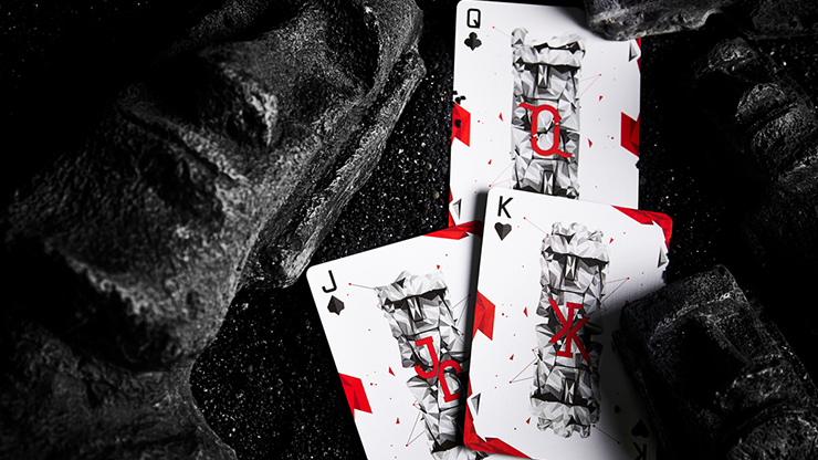 Moai (Red) Playing Cards by Bocopo image 3