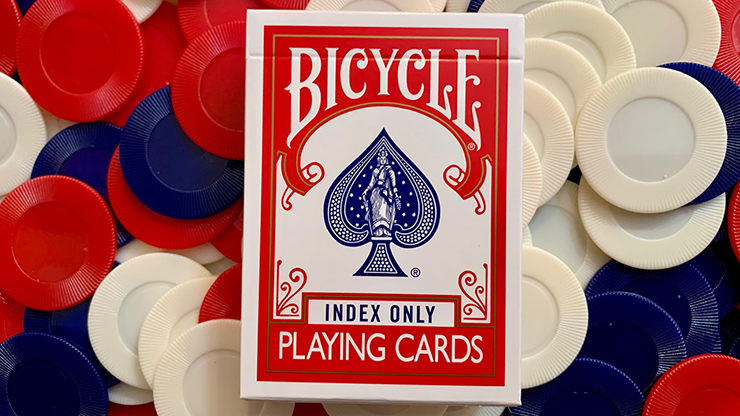 Bicycle: Index Only Red (Stripper) image 0