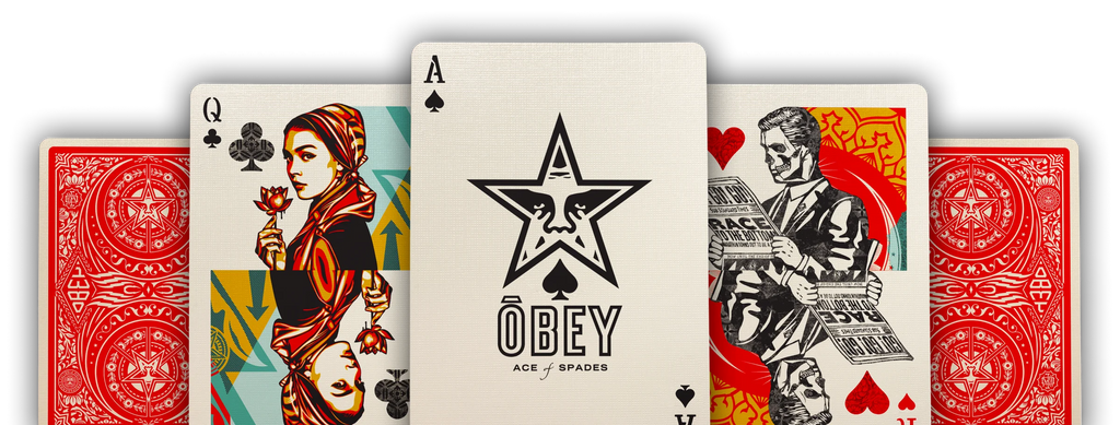 OBEY (Collector's Box Set) Playing Cards by Theory11 image 2