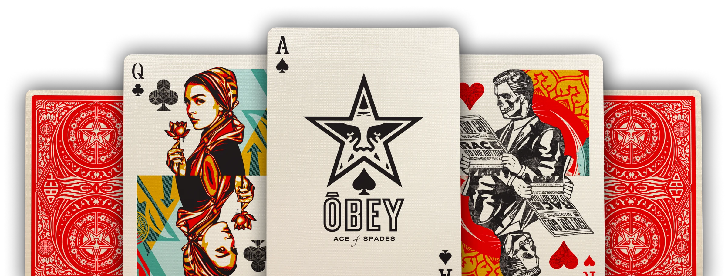 OBEY (Collector's Box Set) Playing Cards by Theory11 image 2
