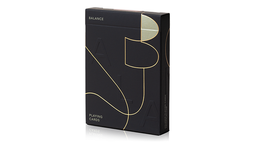 Balance (Black Edition) Playing Cards by Art of Play image 0