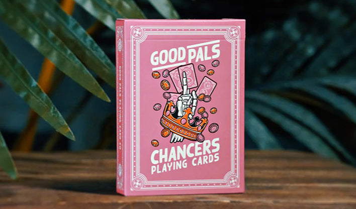 Chancers (Pink) Playing Cards by Good Pals image 0