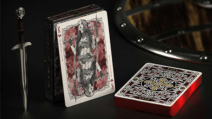 Warrior Women (Gilded) Playing Cards by Headless Kings image 1