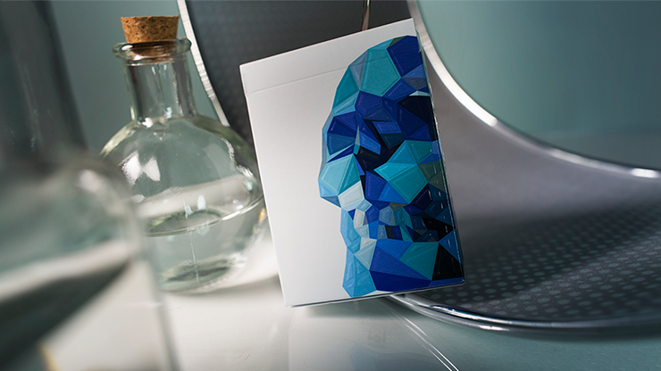 Memento Mori (Blue) Playing Cards image 2