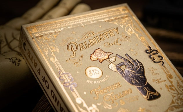 Palmistry (Golden Ivory) Playing Cards by Chamber of Wonder image 0