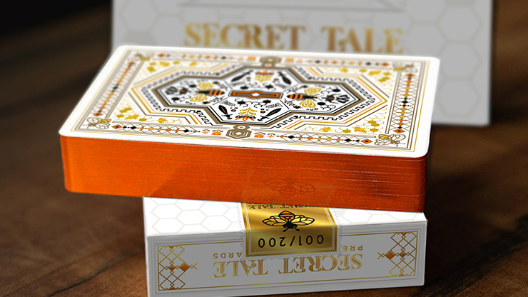 Secret Tale: Ragnar (Mini White Bee) Playing Cards by Dutch Card House image 1