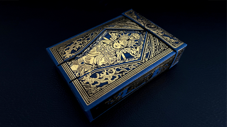 Asura: Deluxe (Blue) Playing Cards by Card Experiment image 0