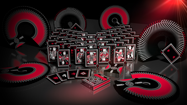 Grandmasters: Black Widow (Foil) Playing Cards by Handlordz image 4