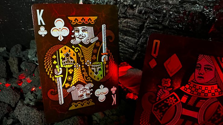 Draconian (Crimson) Playing Cards by Midnight Cards image 2