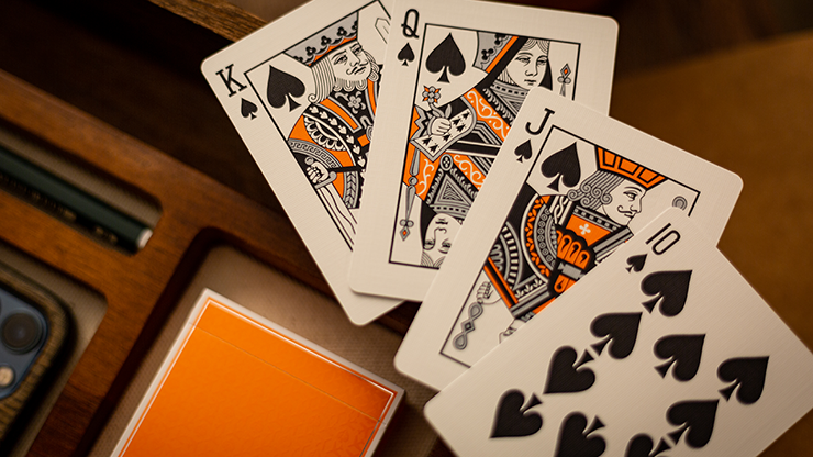 Lounge Edition (Hangar Orange) Playing Cards by Jetsetter image 4