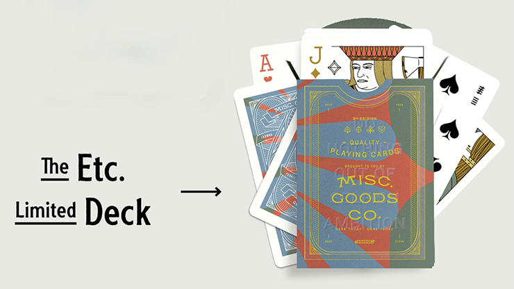 The ETC: Limited Playing Cards by Misc. Goods image 3
