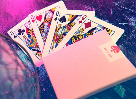 Cherry Casino House Deck (Flamingo Pink) by Pure Imagination image 1