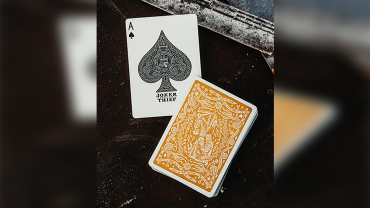 Crown Edition (Gold) Playing Cards by Joker & The Thief image 2