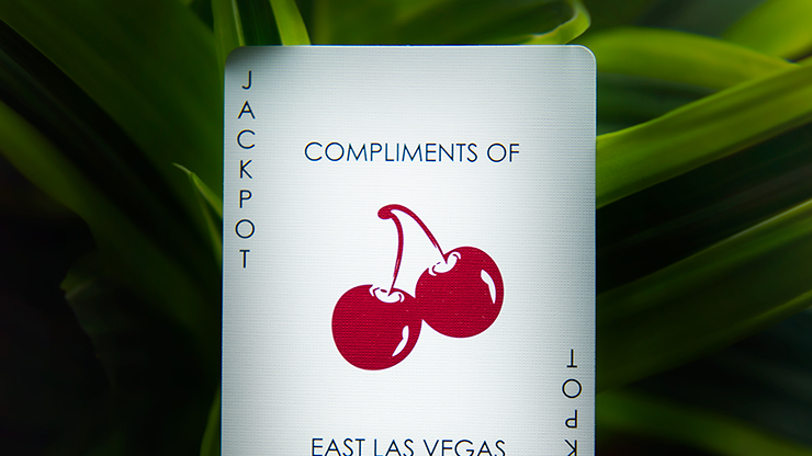 Cherry Casino House Deck (Sahara Green) Playing Cards by Pure Imagination image 3