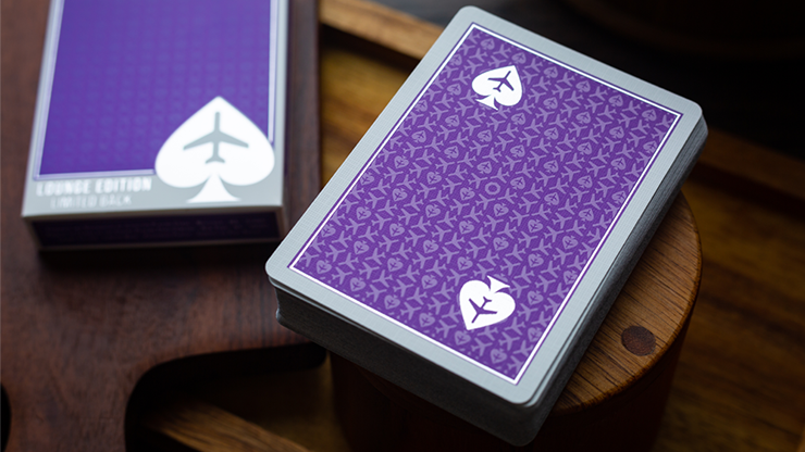 Lounge Edition Limited (Passenger Purple) Playing Cards by Jetsetter image 4