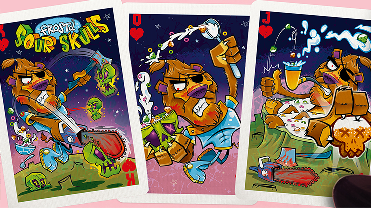 Frost'd Playing Cards by Howlin' Jacks image 1