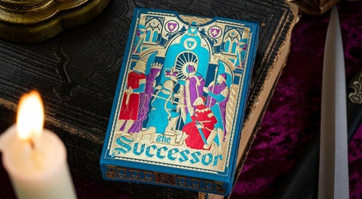 The Successor (Royal Blue) Playing Cards by Gentleman Wake image 0