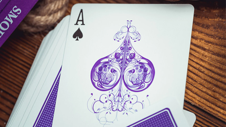 Smoke & Mirrors V9 (Purple) Playing Cards by Dan & Dave image 4