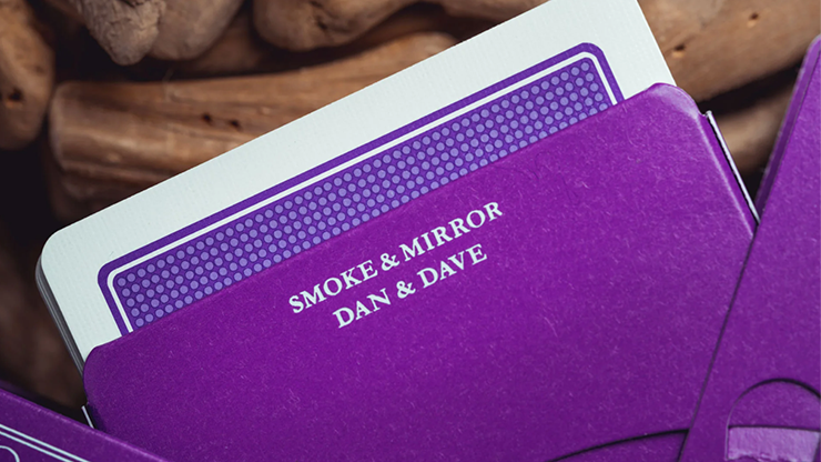Smoke & Mirrors V9 (Purple) Playing Cards by Dan & Dave image 5