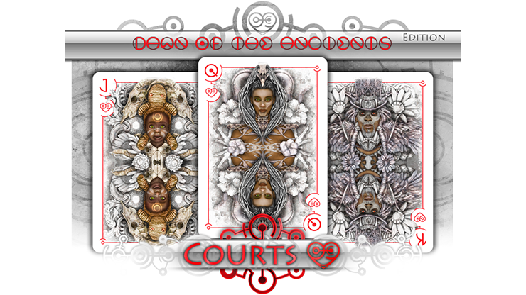Bionic Blossom: Dawn of the Ancients (Classic) Playing Cards by Sleepy Lantern image 4