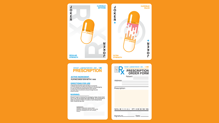 PRESCRIPTION Playing Cards by Felix Ha image 1
