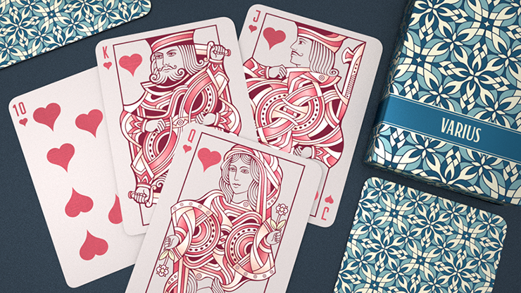 VARIUS (Limited Edition Teal) Playing Cards by Montenzi image 2
