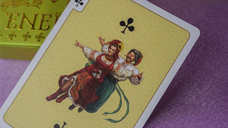 Eneida: Love (Green) Playing Cards by Fullhouse image 4