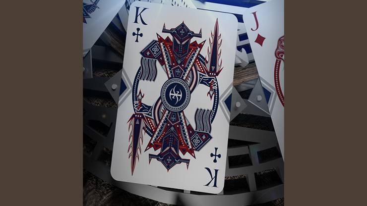 Lordz: Twin Dragons (Foil) Playing Cards by De'vo image 1