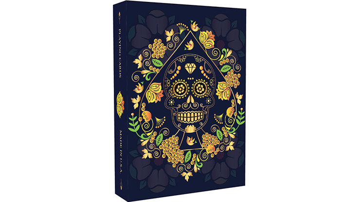 Calaveras de Azucar (Blue) Playing Cards by USPCC image 0