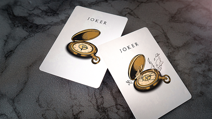11th Hour Gold (Gilded) Playing Cards by Emily Sleights image 5