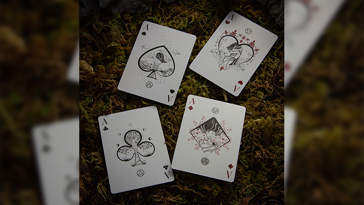 Fillide: A Sicilian Folk Tale (Forest Green) Playing Cards by Jocu image 5