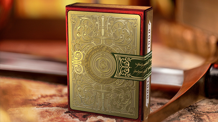LOTR: Two Towers (Foiled & Gilded) Playing Cards by Kings Wild image 0