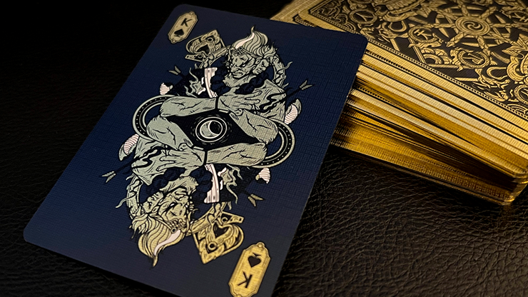 Asura: Deluxe (Blue) Playing Cards by Card Experiment image 2