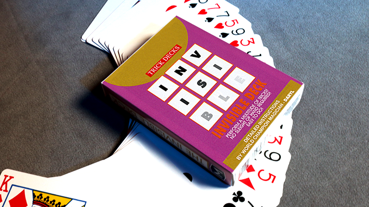 Bicycle: Invisible Deck (Blue) image 1