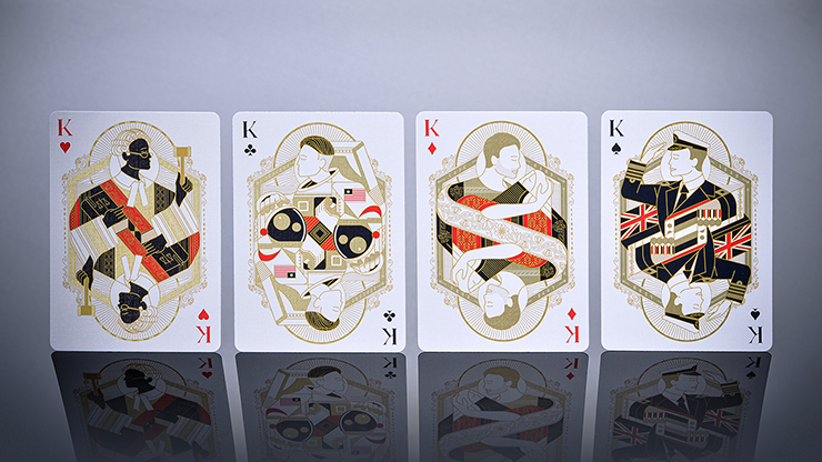 Solidarity (Navy Blue) Playing Cards by Riffle Shuffle image 3