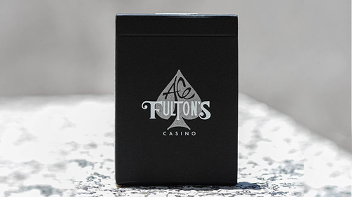 Ace Fulton's Casino (Black) Playing Cards by Brad Fulton image 0