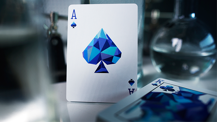 Memento Mori (Blue) Playing Cards image 4