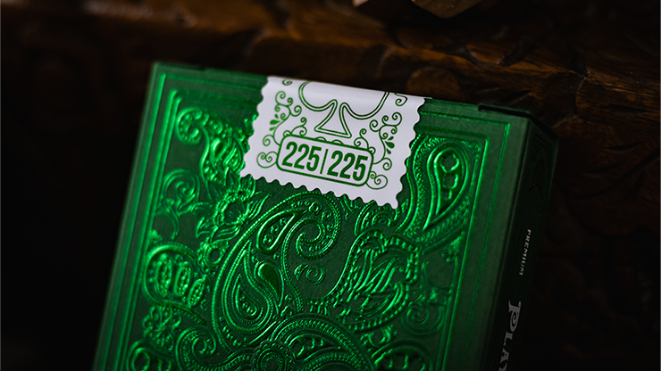 Wonder (Green Gilded) Playing Cards by Chris Hage image 2