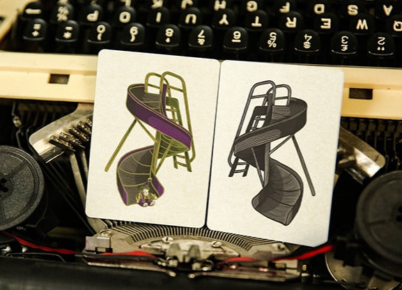 Reminisce (Green) Playing Cards by ARK image 2